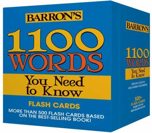 1100 Words You Need to Know Flashcards (Cards)-Sealed