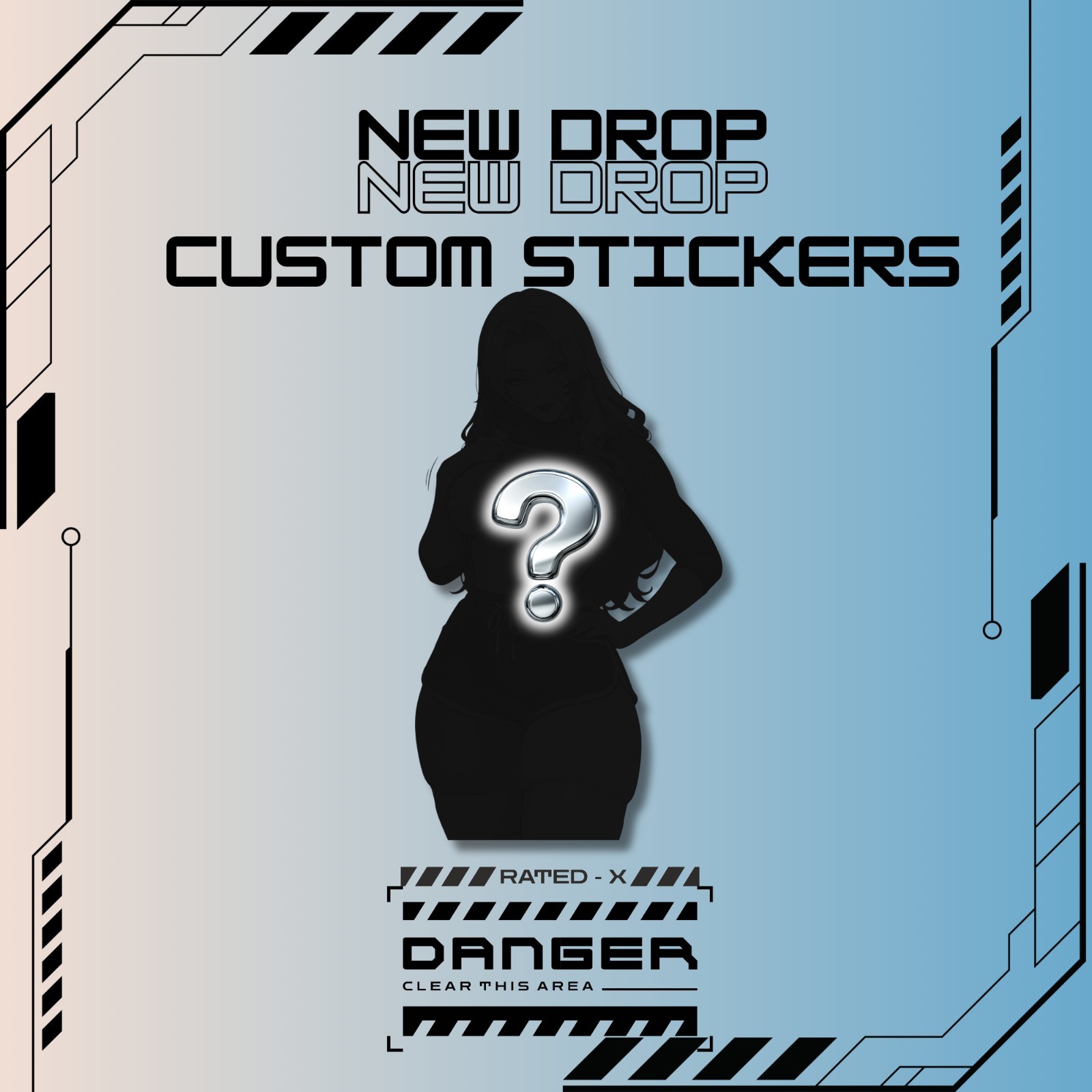 Custom Waifu Sticker | Commission |Anime Girl Waifu Sticker Decal Glossy Custom Waifu Sticker | Commission |Anime Girl Waifu Sticker Decal Glossy