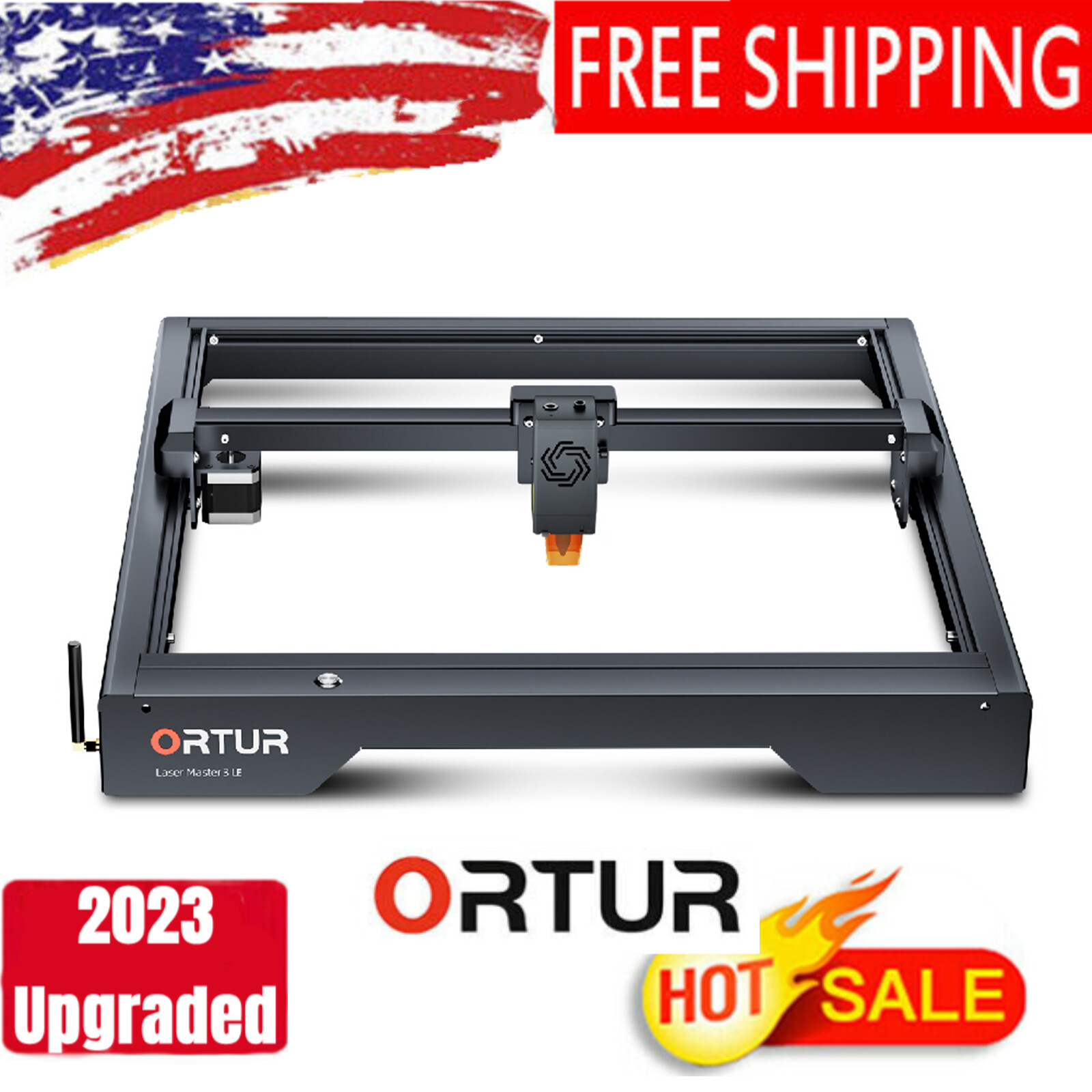ORTUR Laser Engraver Master 3 LE LU2-10A 40W 450nm CNC Laser Engraving Machine