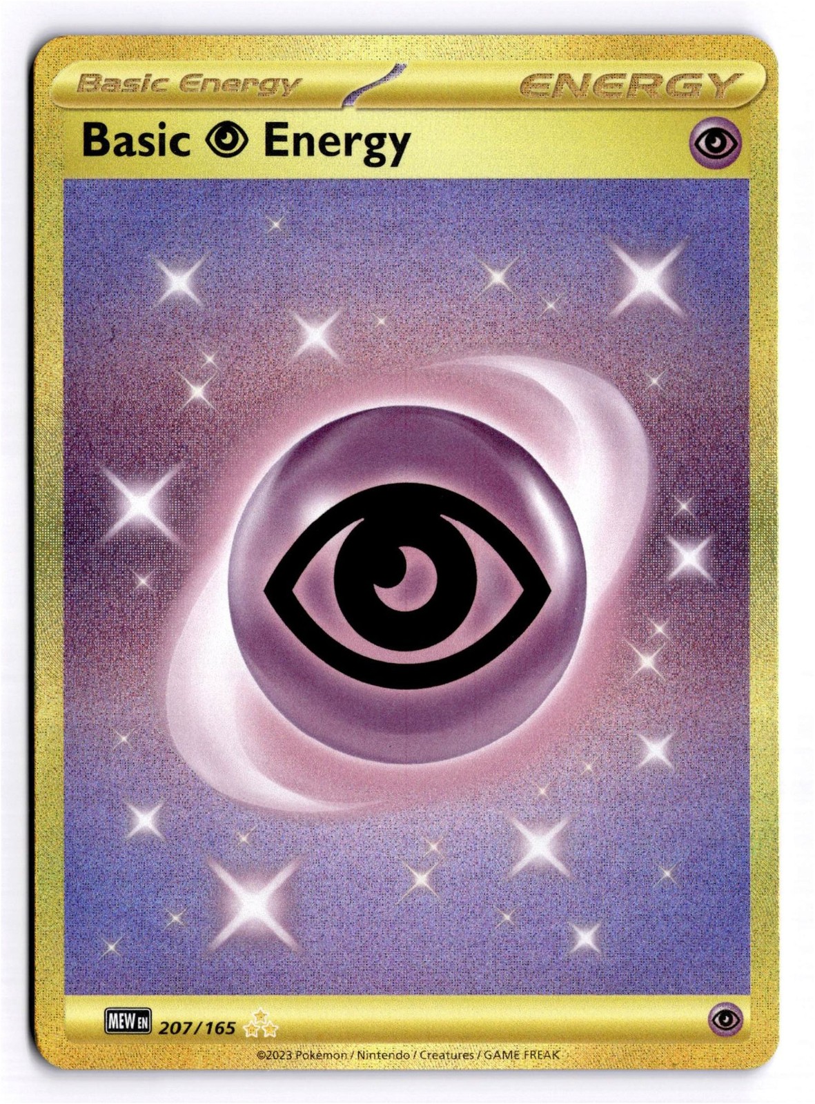 Basic Psychic Energy Holofoil [MEW - 207/165]