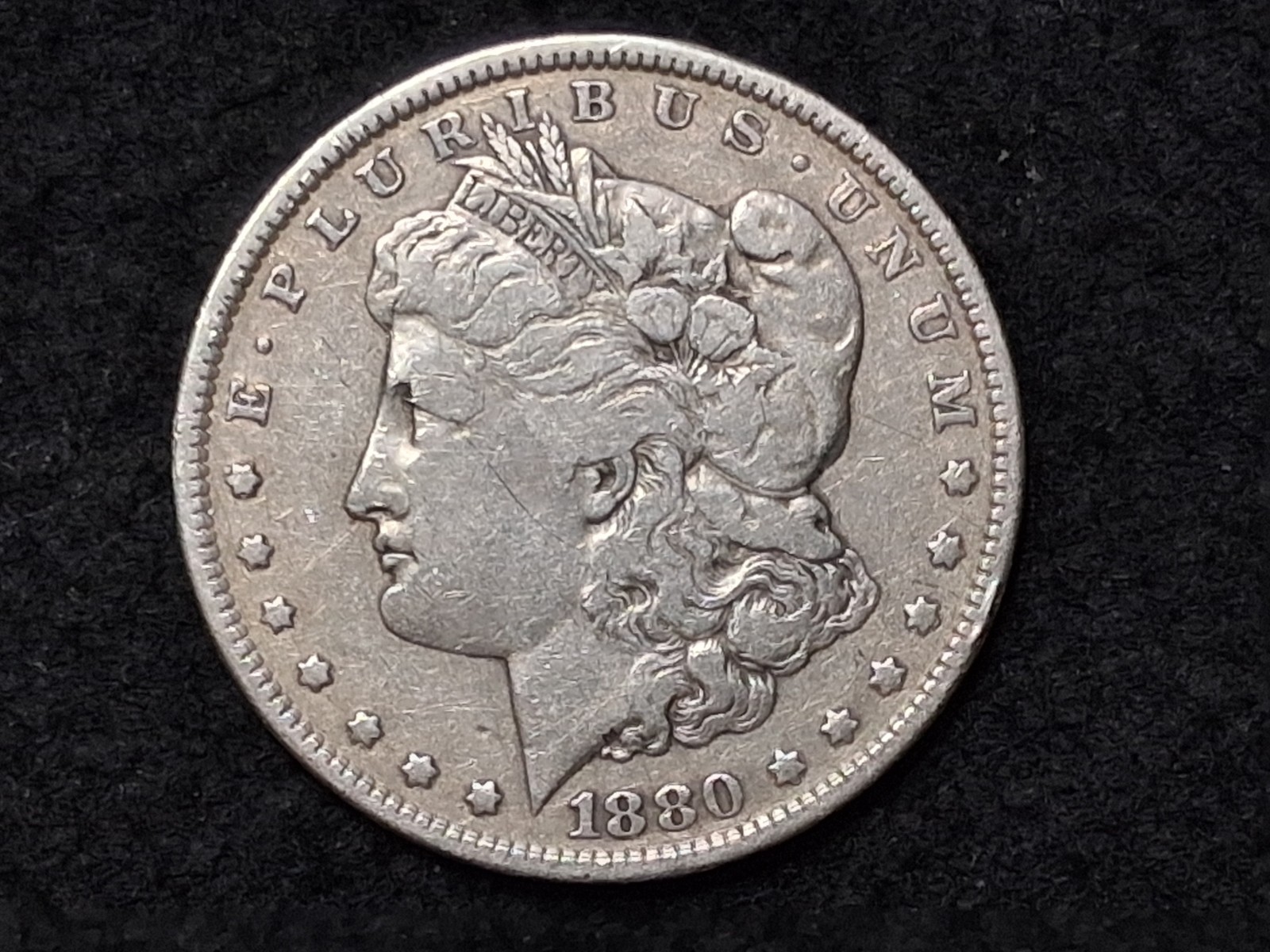 1880 P Morgan Silver Dollar 1880 P Morgan Silver Dollar