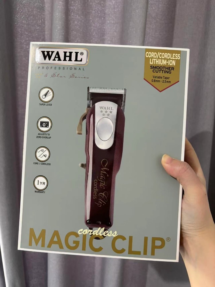 New Wahl 8148 Professional 5-Star Series Cordless Magic Clip Cord / Clipper New Wahl 8148 Professional 5-Star Series Cordless Magic Clip Cord / Clipper