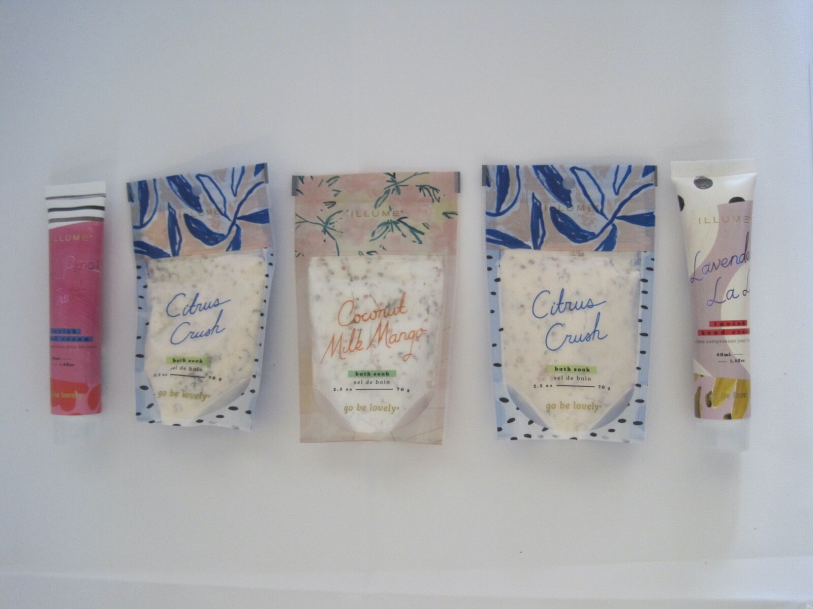 Illume Lotion Assortment Lotion Bath Salts Lavender Coconut Citrus Pink Fruit Illume Lotion Assortment Lotion Bath Salts Lavender Coconut Citrus Pink Fruit