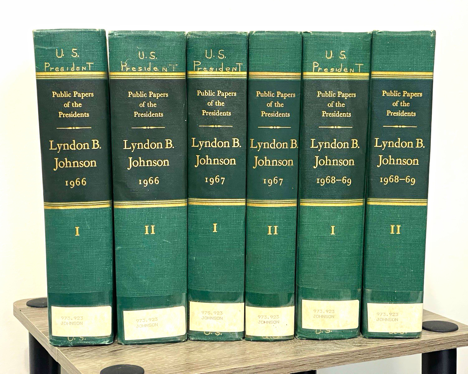 Public Papers of the Presidents: Lyndon B. Johnson 1966-1969 HC Library Binding