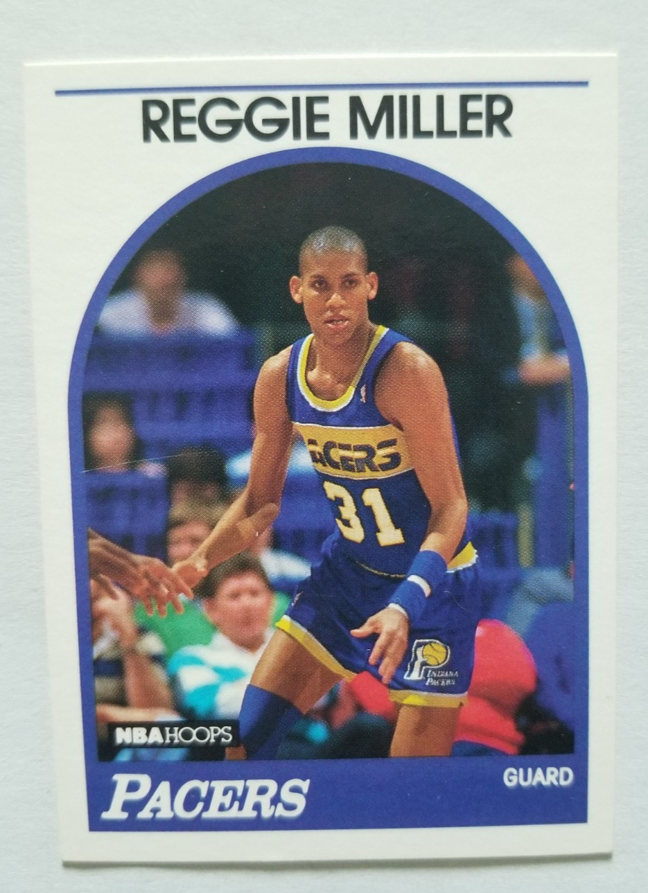 Reggie Miller 1989-90 Hoops #29 Indiana Pacers Reggie Miller 1989-90 Hoops #29 Indiana Pacers
