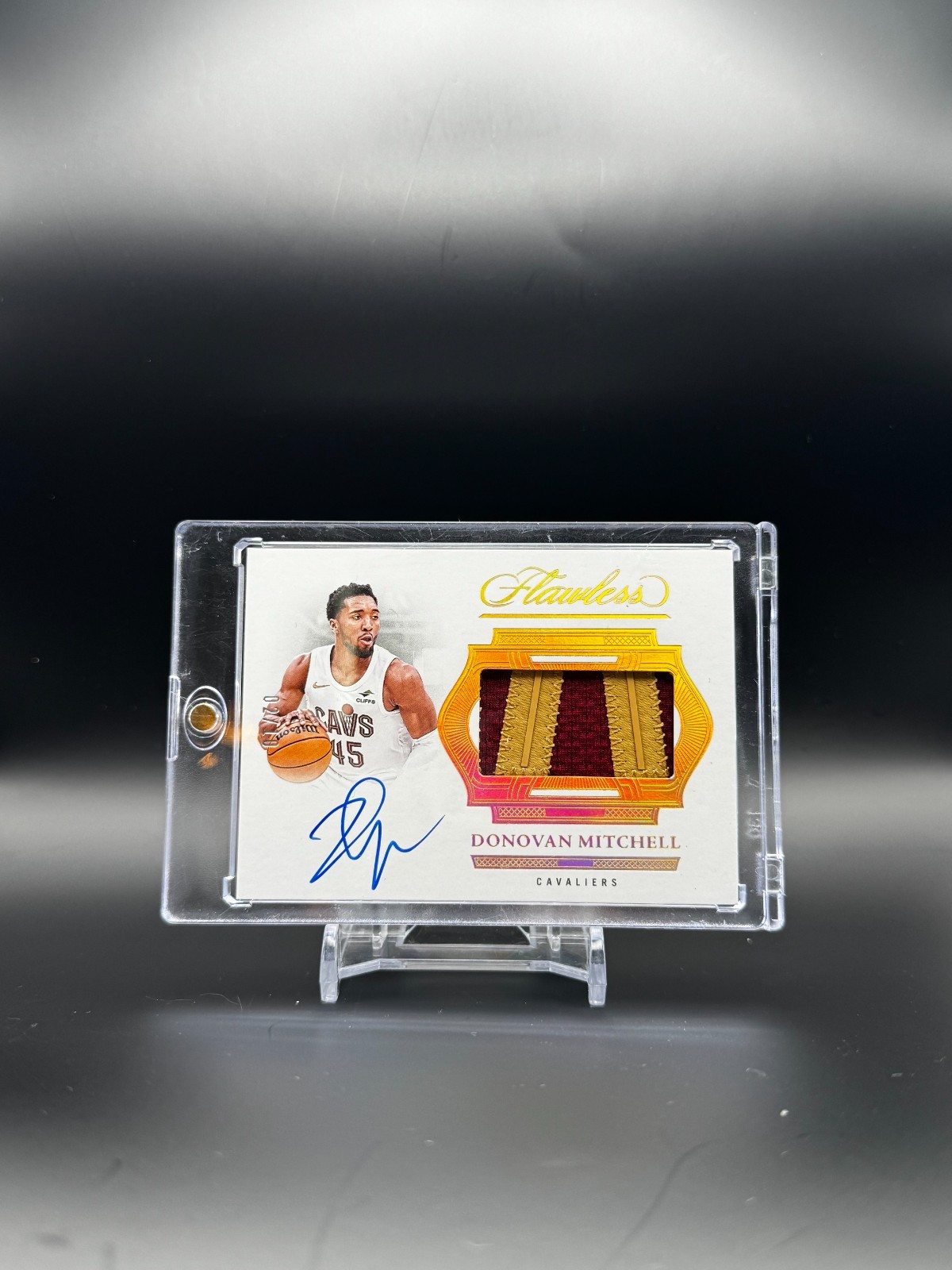 2024 Panini Flawless - Horizontal Patch Auto Donovan Mitchell [#'d/10] #HPA-DMC