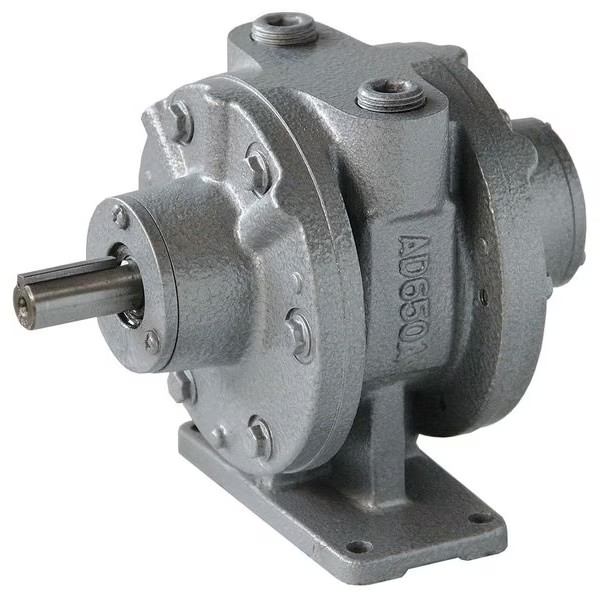 Speedaire Air Motor, 4 , 128 cfm, 1/2 inNPT 22UX76 Aluminum, Cast Iron Silver