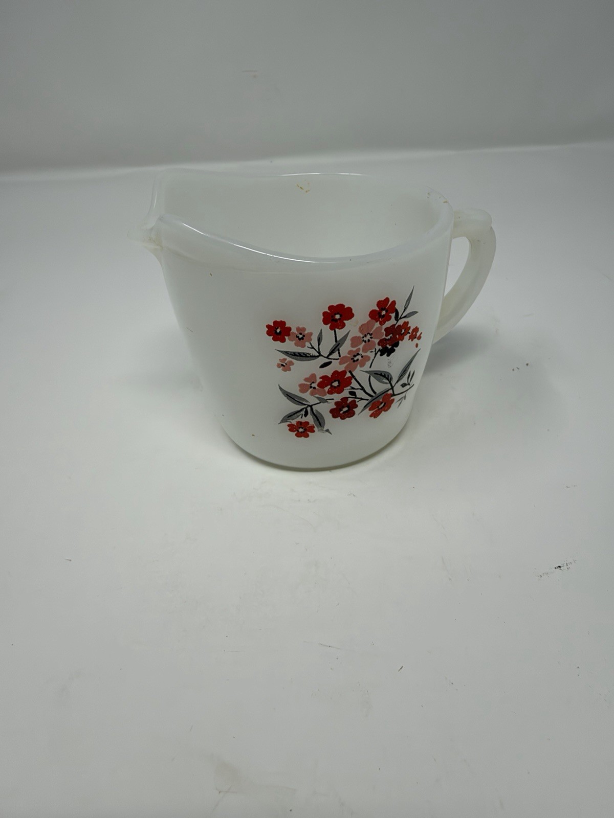 Vintage Fire King Primrose Creamer Creamer Anchor Hocking Ovenware Milk Glass Vintage Fire King Primrose Creamer Creamer Anchor Hocking Ovenware Milk Glass
