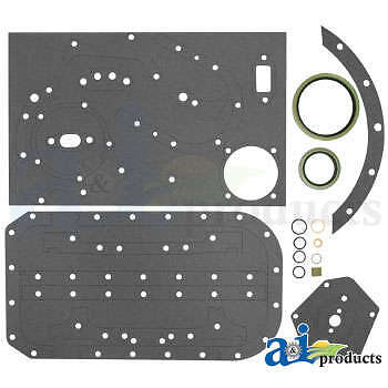 Gasket A44075 fits Case IH 970 980B W10 W10E W18 W20 W24 W26B W36 W8 W8E W9 W9E