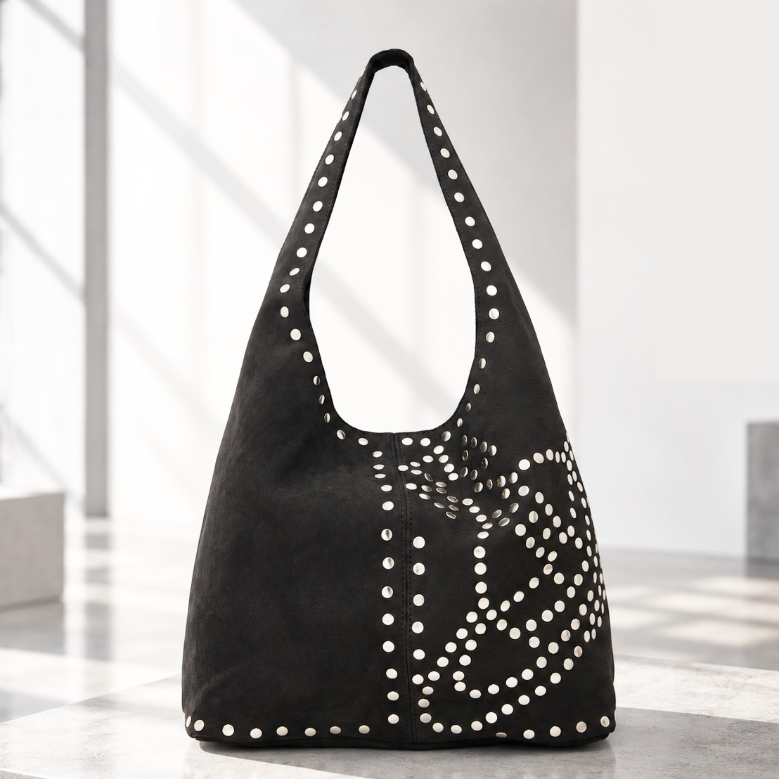 Vivienne Westwood Eleanore Tote Bag Vegan Leather  Black w/ mini pouch Y2K  F/S