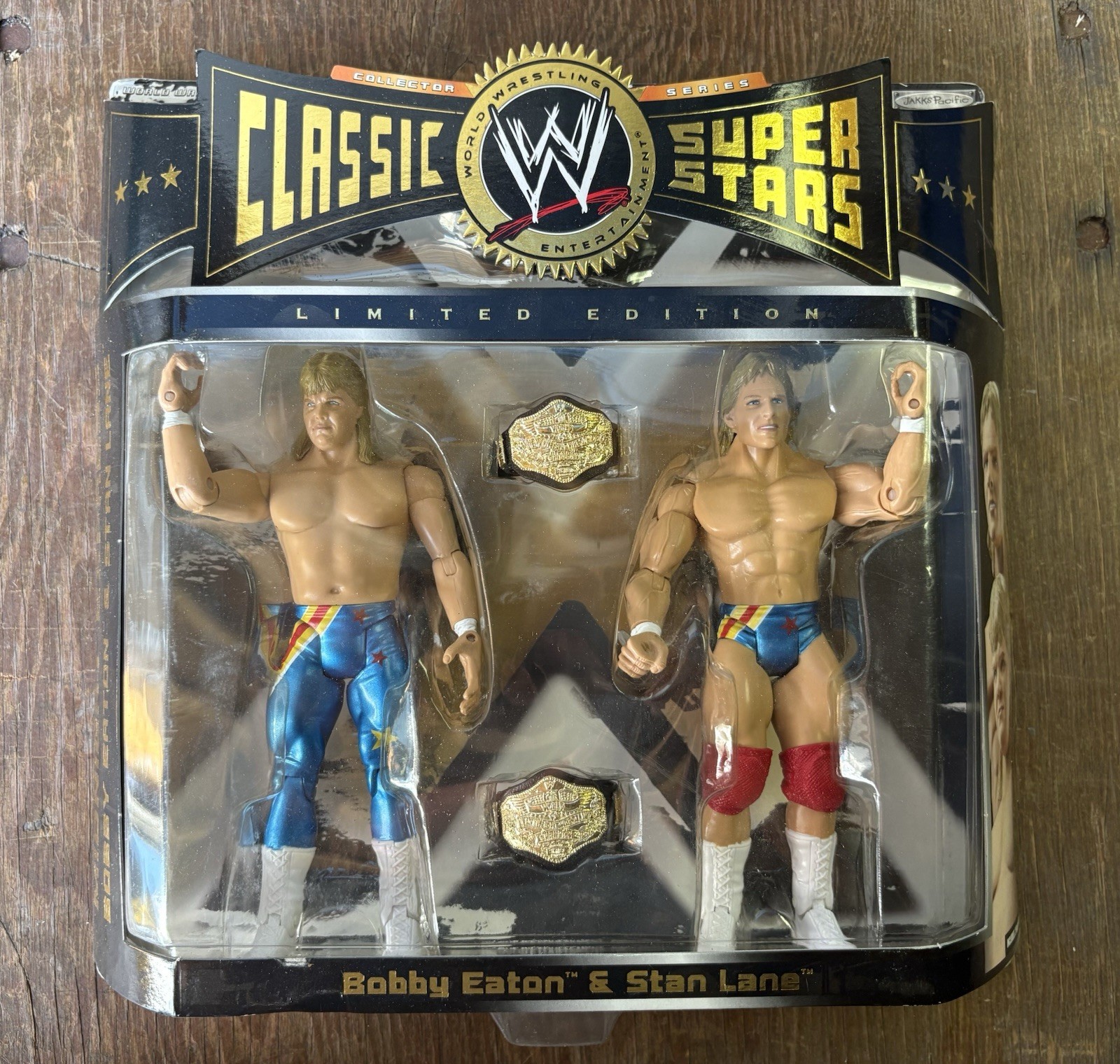 WWE WWF Midnight Express Classic Superstars Figure Bobby Eaton Stan Lane NEW