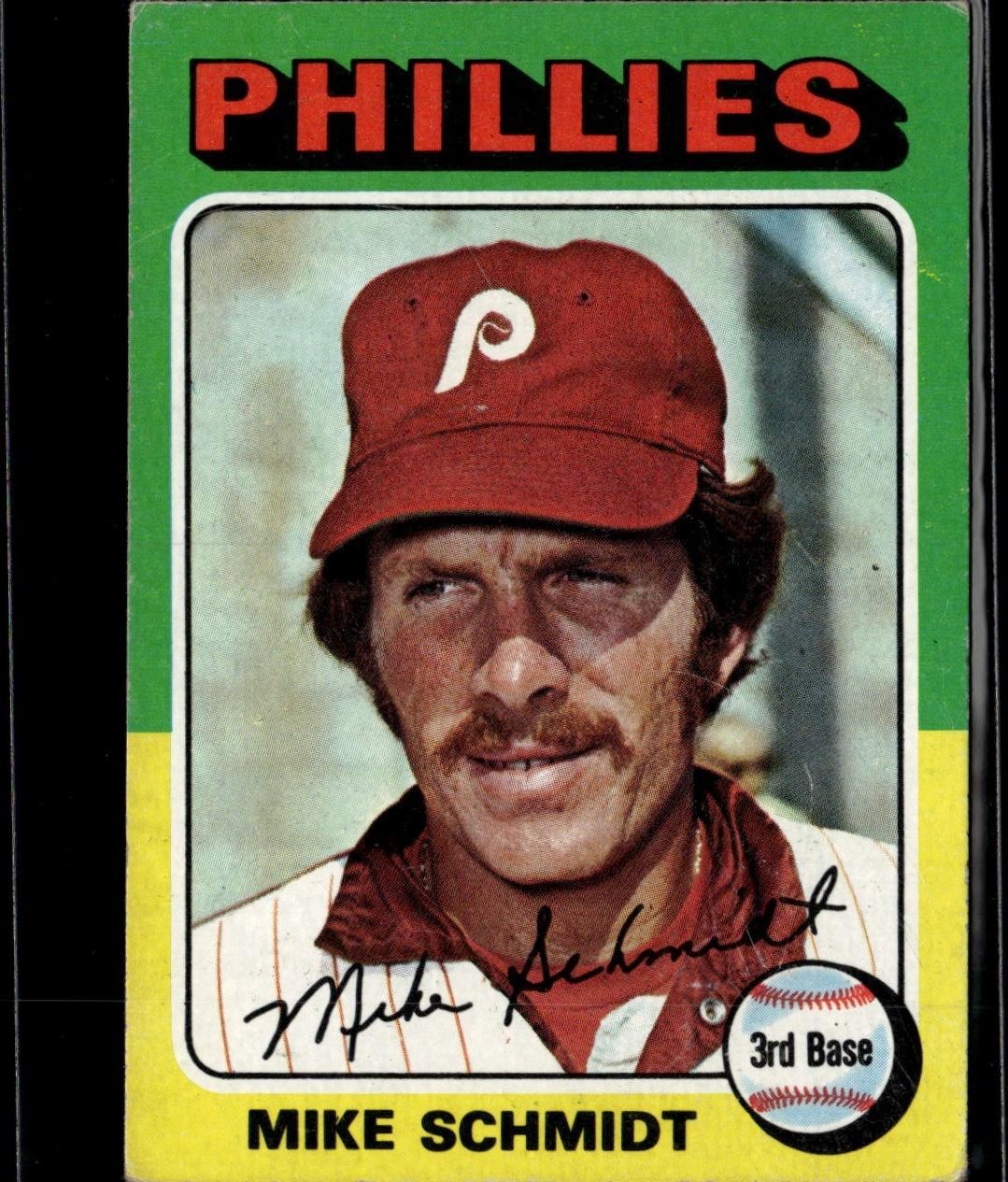 1975 Topps #70 Mike Schmidt 1975 Topps #70 Mike Schmidt