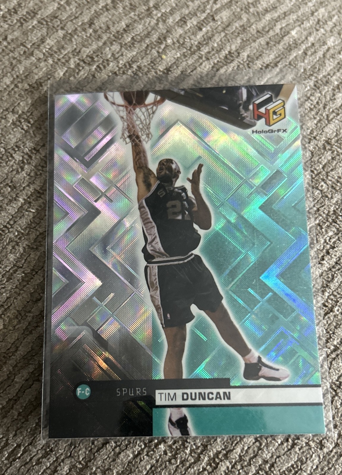 Tim Duncan 1999-00 Upper Deck HoloGrFX - #49 San Antonio Spurs