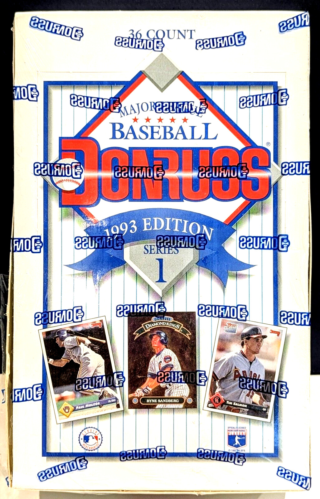 1993 Donruss Series I Baseball Hobby Factory Sealed Box 36 ct
