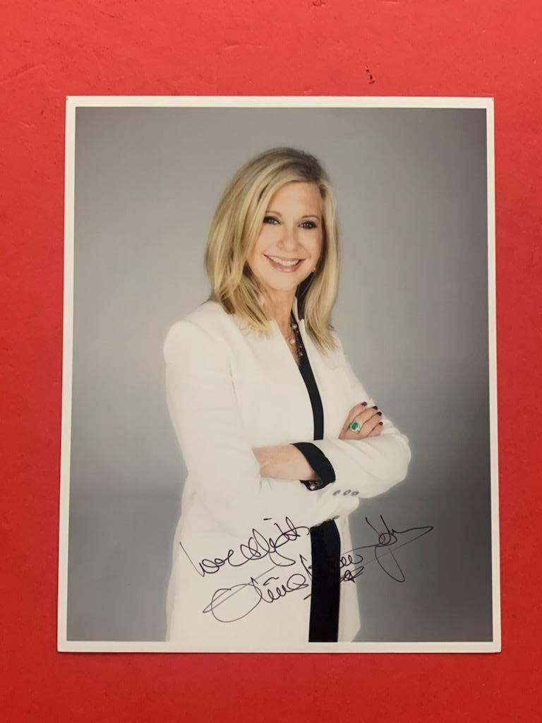 Olivia Newton-John Hand Signed 8 x 10 Portrait Photo