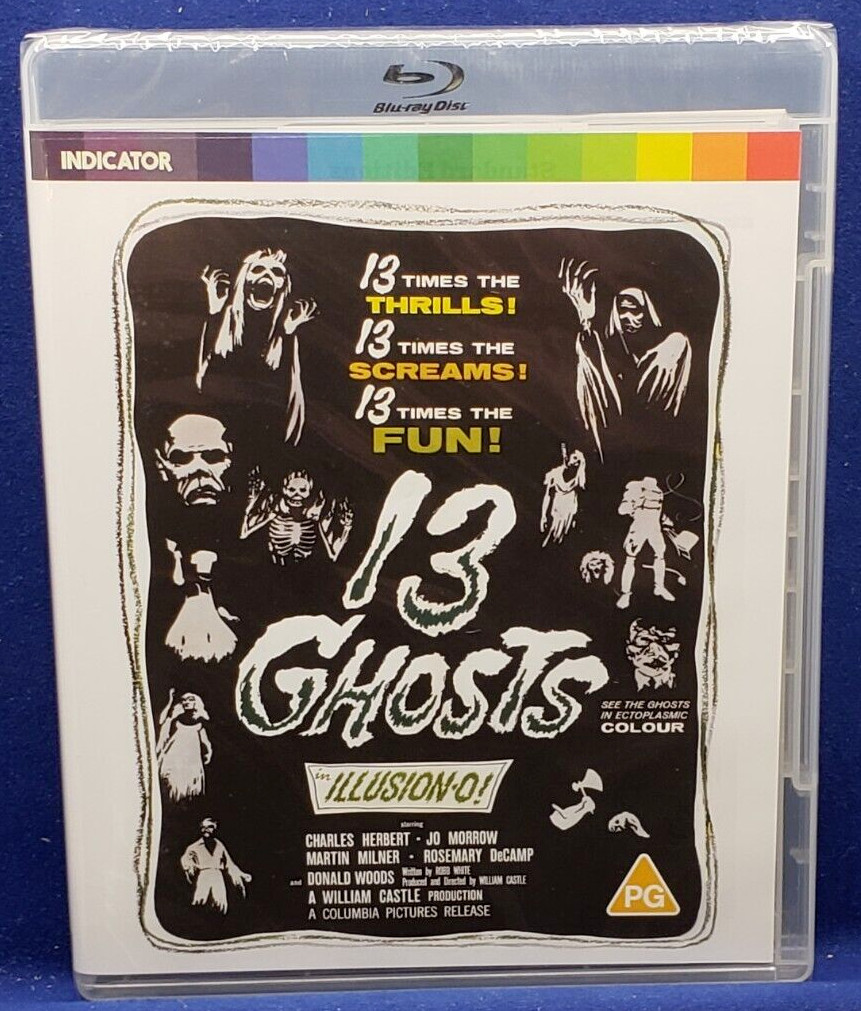 William Castle\'s 13 Ghosts (Blu-ray, 1960, Indicator #95) Charles Herbert William Castle\'s 13 Ghosts (Blu-ray, 1960, Indicator #95) Charles Herbert