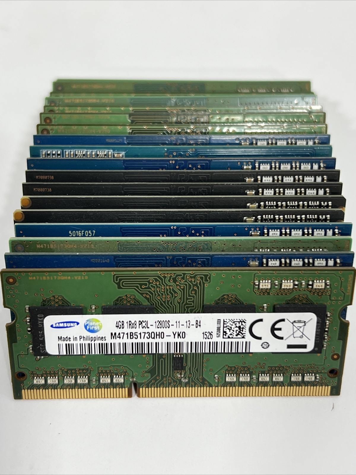 20 LOT - 4GB PC3L-12800S DDR3-1600MHz MEMORY RAM for LAPTOPS ~ MIXED BRANDS
