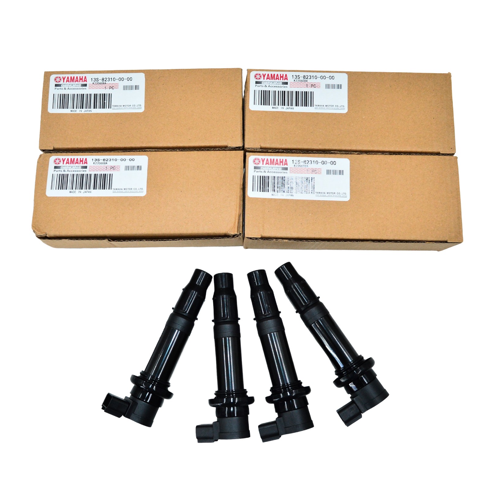 4pcs Ignition Coils 13S-82310-00-00 Fits for Yamaha YZF-R6 YZFR6 2008-2016 4pcs Ignition Coils 13S-82310-00-00 Fits for Yamaha YZF-R6 YZFR6 2008-2016