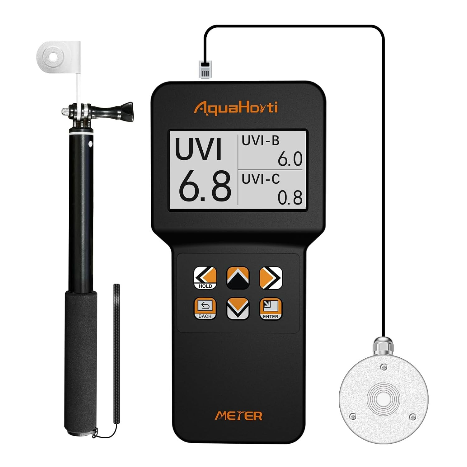 AH-UVCBA Light Meter,Test The UV Index of UVB | UVC,Irradiance Intensity of UVC AH-UVCBA Light Meter,Test The UV Index of UVB | UVC,Irradiance Intensity of UVC