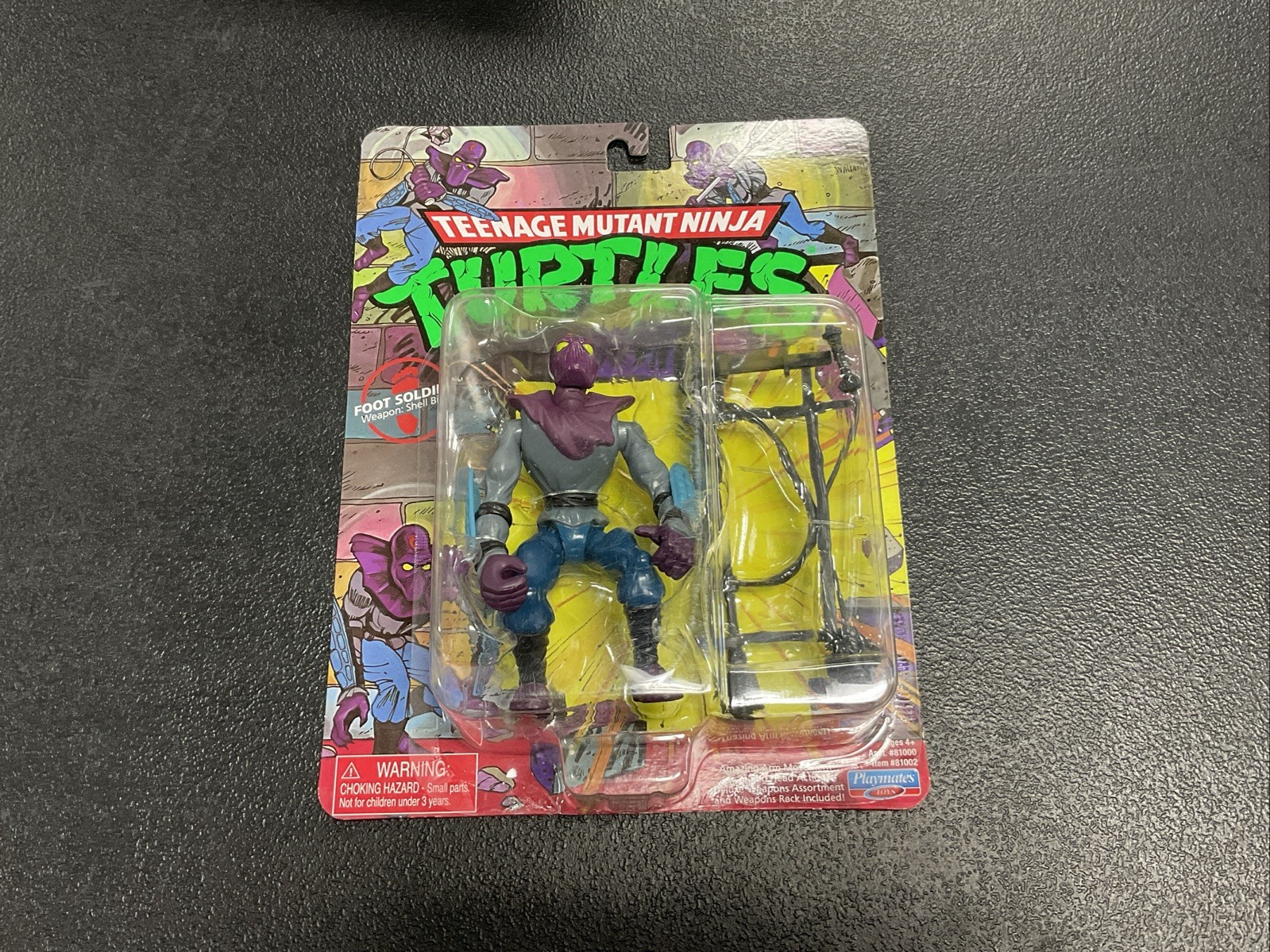 Playmates Toys Teenage Mutant Ninja Turtles Foot Soldier 4 in Action Figure 2022