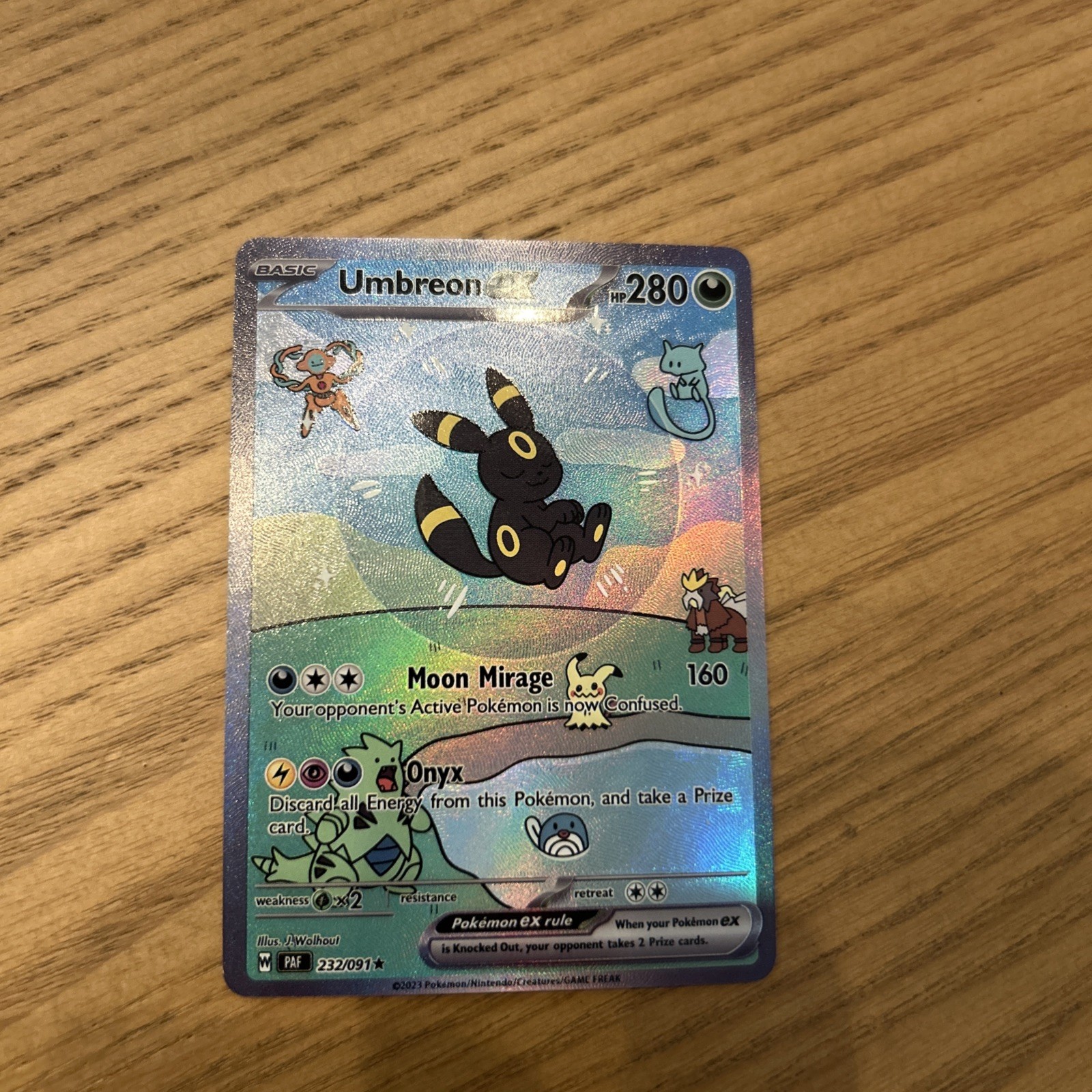 Pokemon Bubble Special Doujin Art Textured Holo Card Pokemon Bubble Special Doujin Art Textured Holo Card