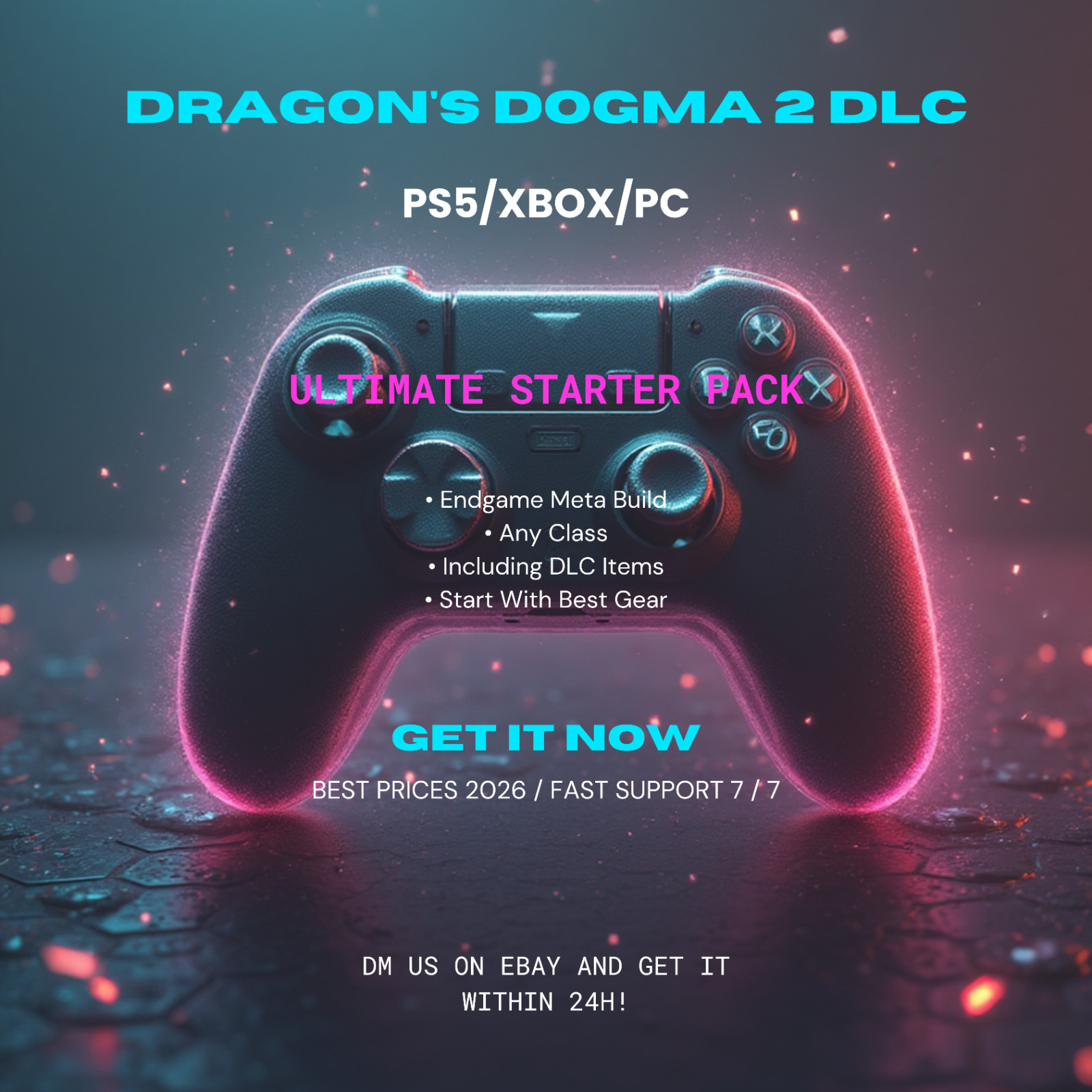 Dragon\'s Dogma 2 DLC (PS5/XBOX/PC) Endgame Meta Build / Any Class / With DLC