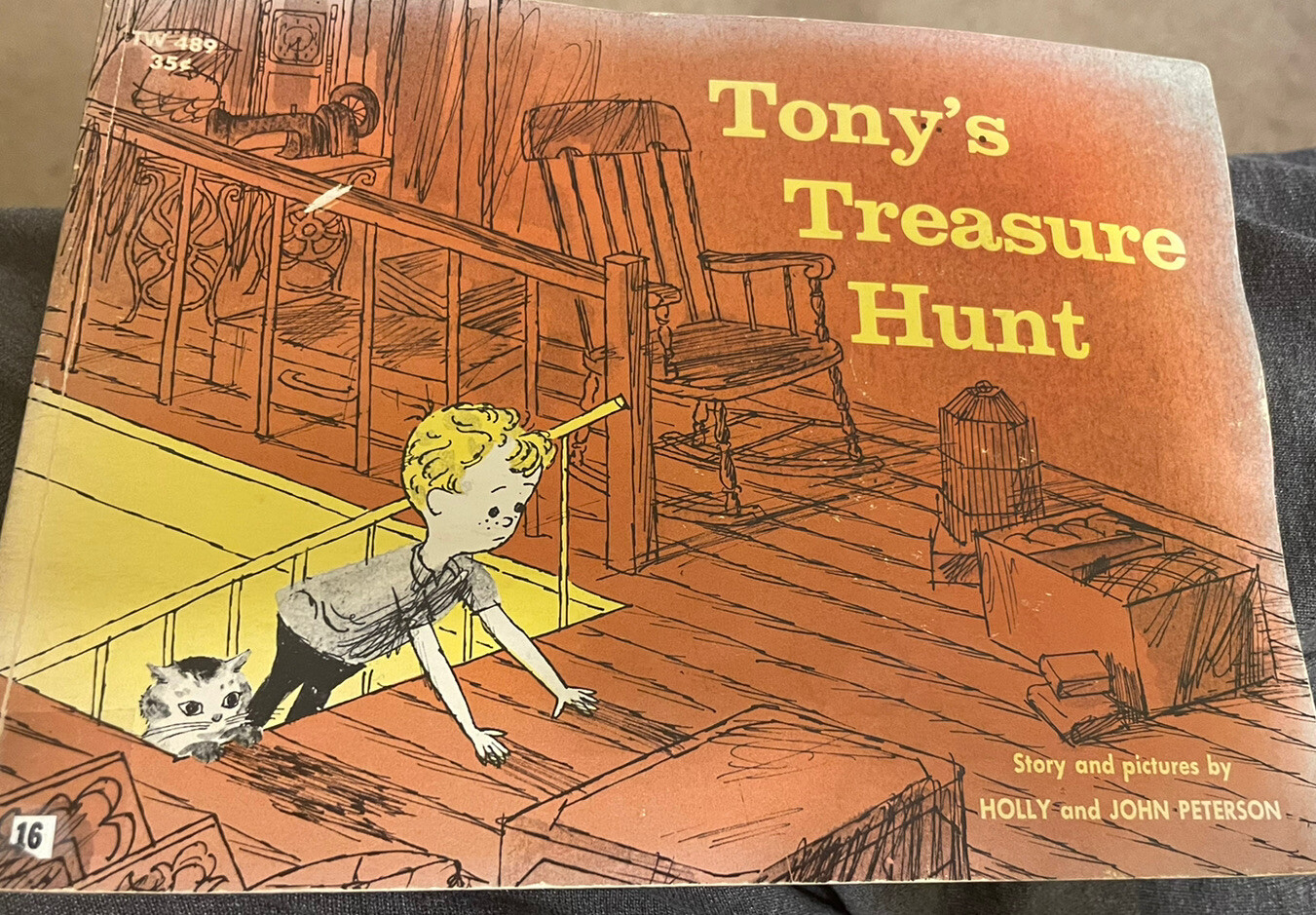 Tony’s Treasure Hunt By Holly And John Peterson 1968 Tony’s Treasure Hunt By Holly And John Peterson 1968