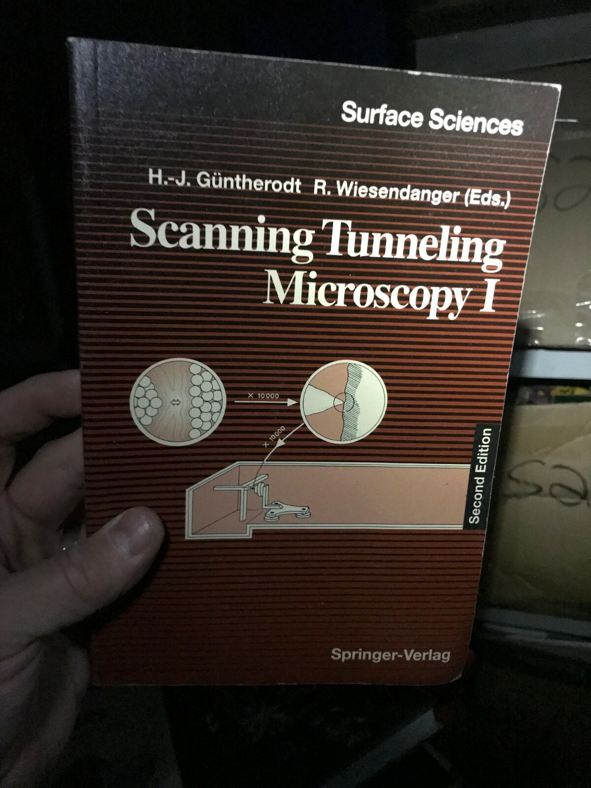 Scanning Tunneling Microscopy I Guntherodt Wiesendanger 1994 Springer Paperback