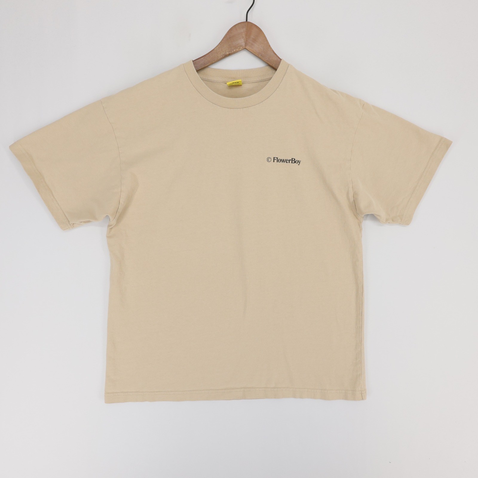 Golf Wang T Shirt Mens XL Beige Save The Bees Flower Boy Tyler The Creator