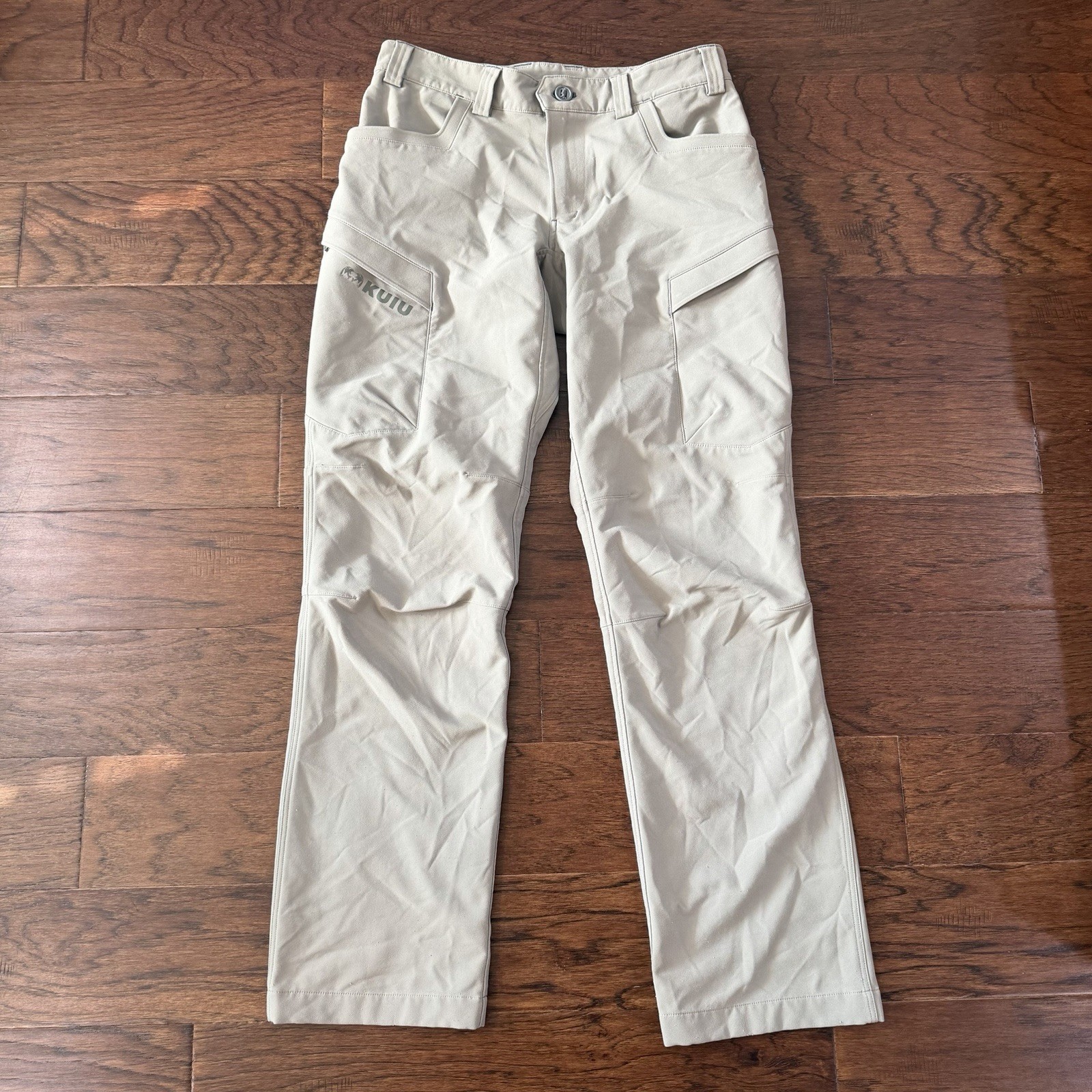 KUIU Attack Pants Mens 32x34 Green/Khaki Cargo Hunting Primeflex Makspec KUIU Attack Pants Mens 32x34 Green/Khaki Cargo Hunting Primeflex Makspec