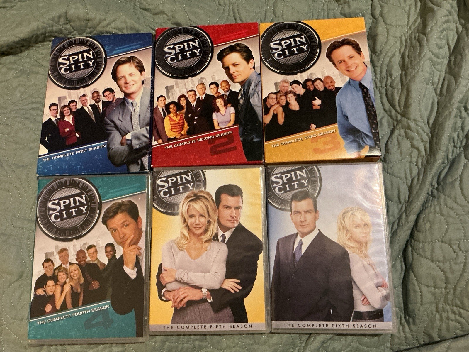 Spin City - The Complete Series - Seasons 1 - 6 DVD OOP