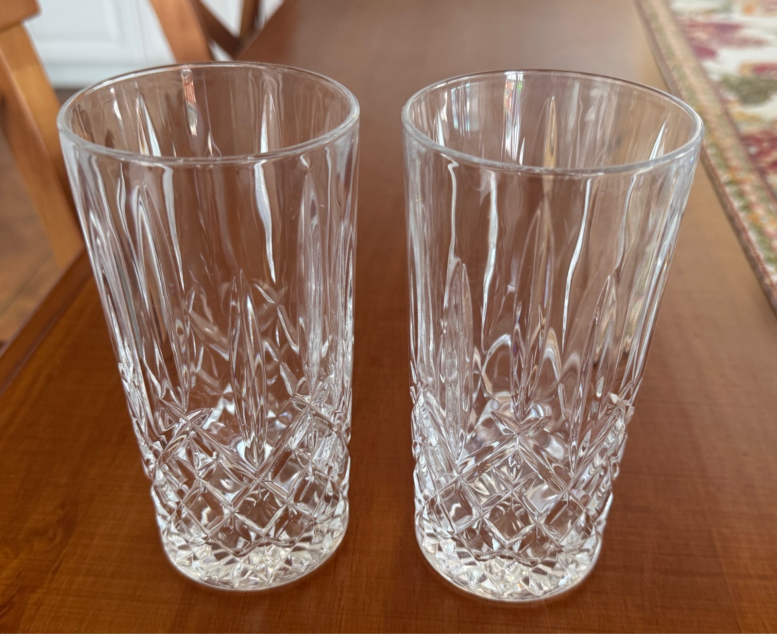 Waterford Crystal MARKHAM -- Set of 2 Highball Glasses 6 1/4\ Waterford Crystal MARKHAM -- Set of 2 Highball Glasses 6 1/4\