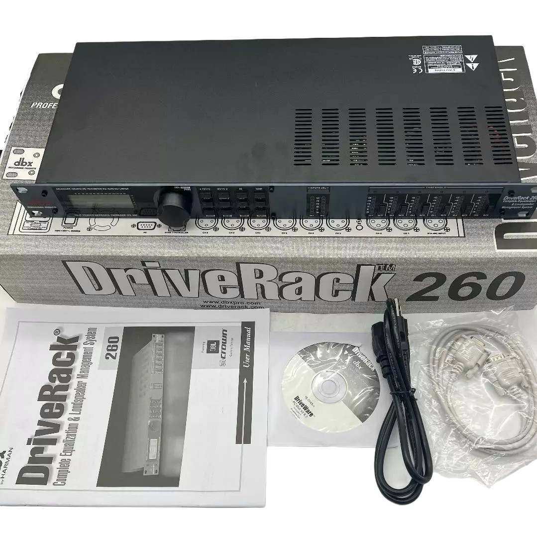 DBX DriveRack 260 Loudspeaker Management System NEW 