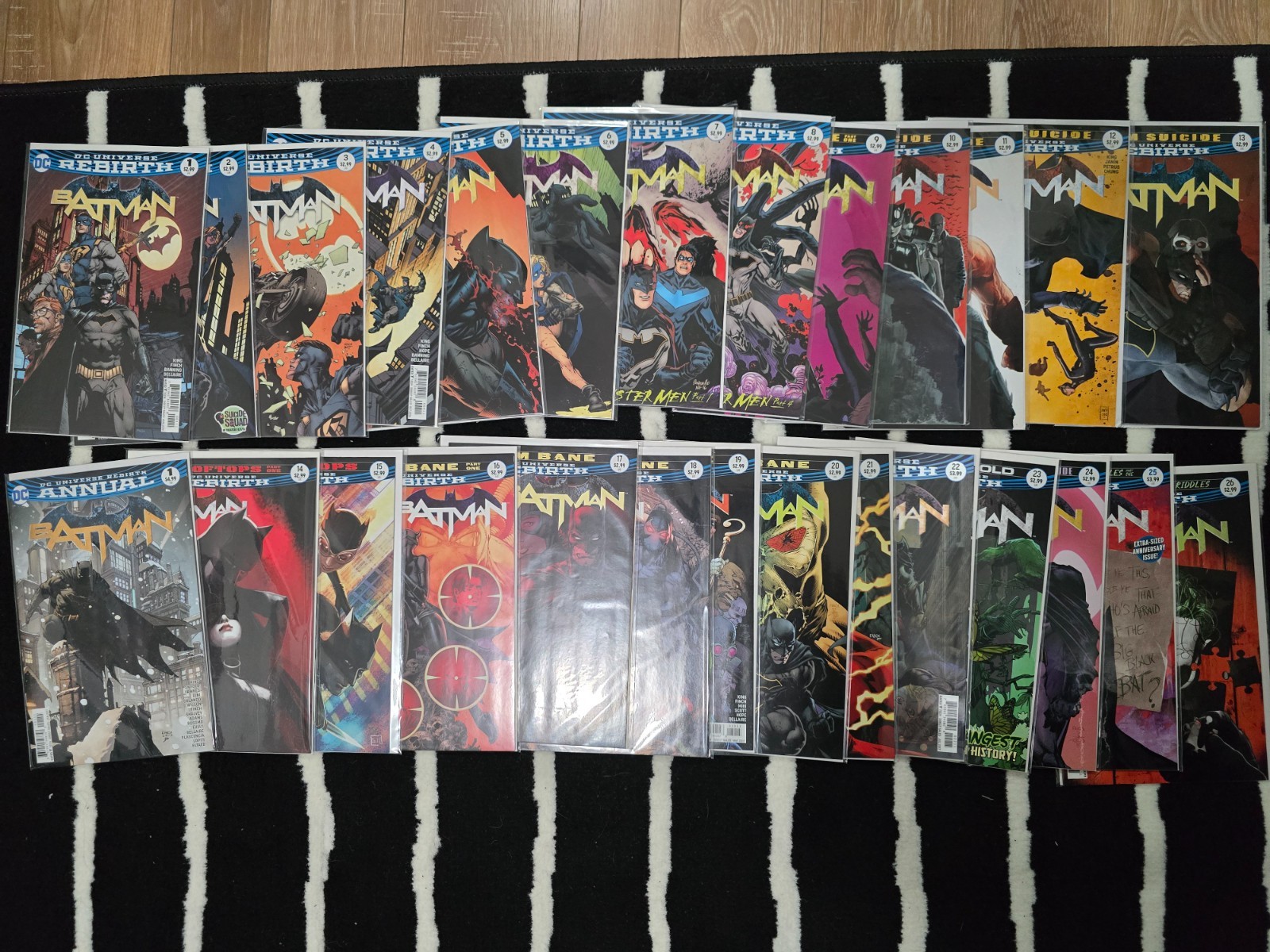 Batman Rebirth + Annuals 1-163 Run 2016-26
