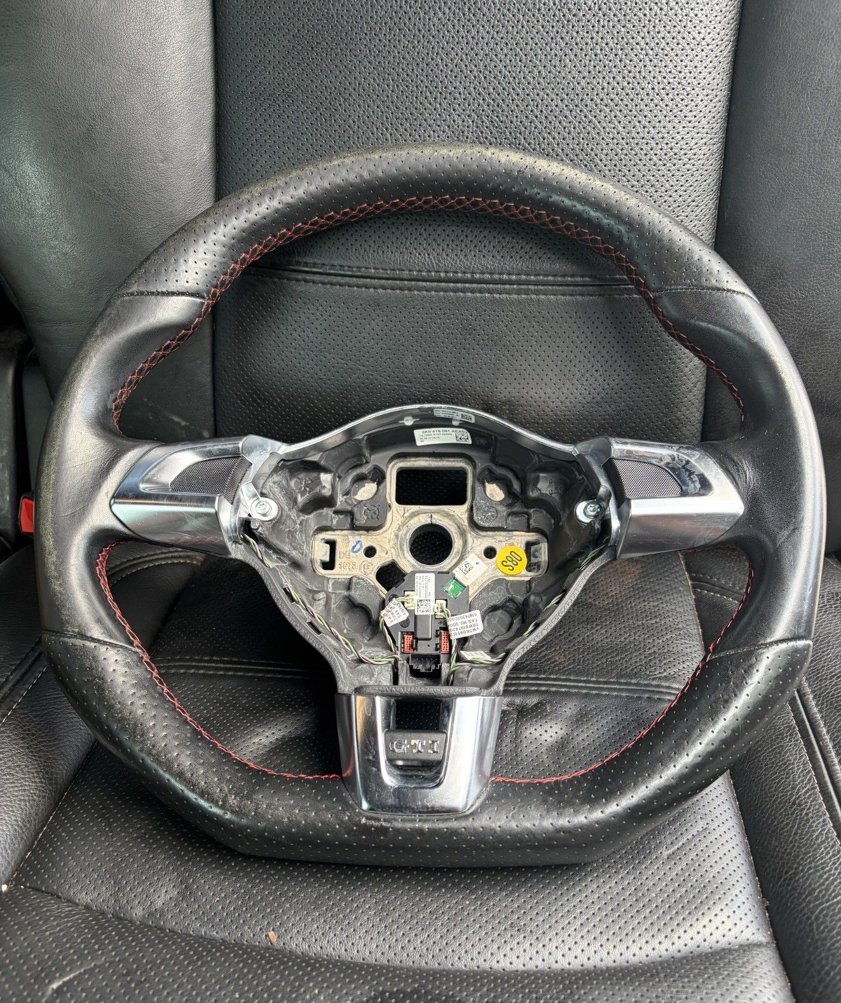 2010-2014 Volkswagen MK6 Golf GTI Driver Steering Wheel OEM