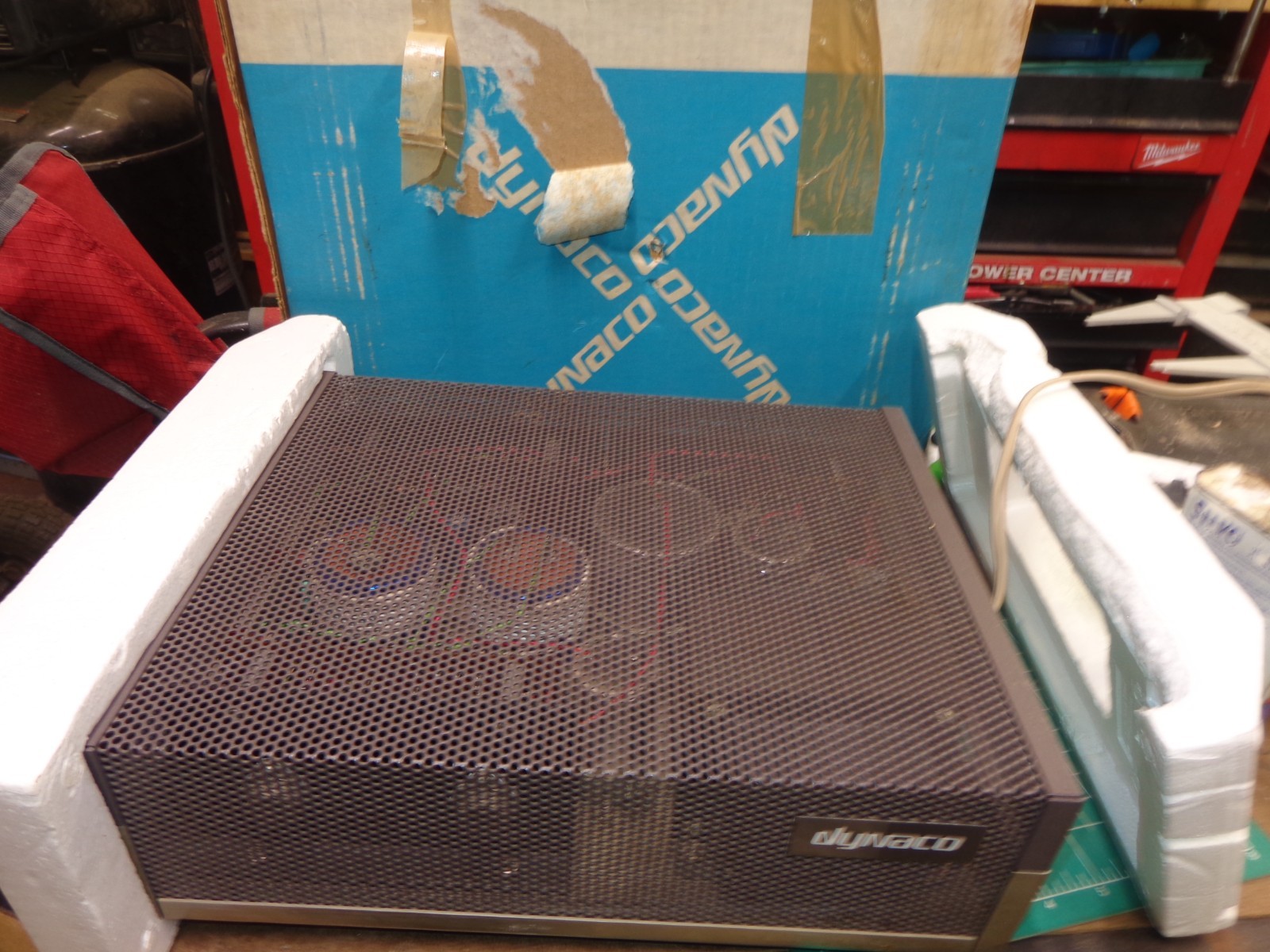Vintage DYNACO Stereo 120 Amplifier Complete in Box Vintage DYNACO Stereo 120 Amplifier Complete in Box