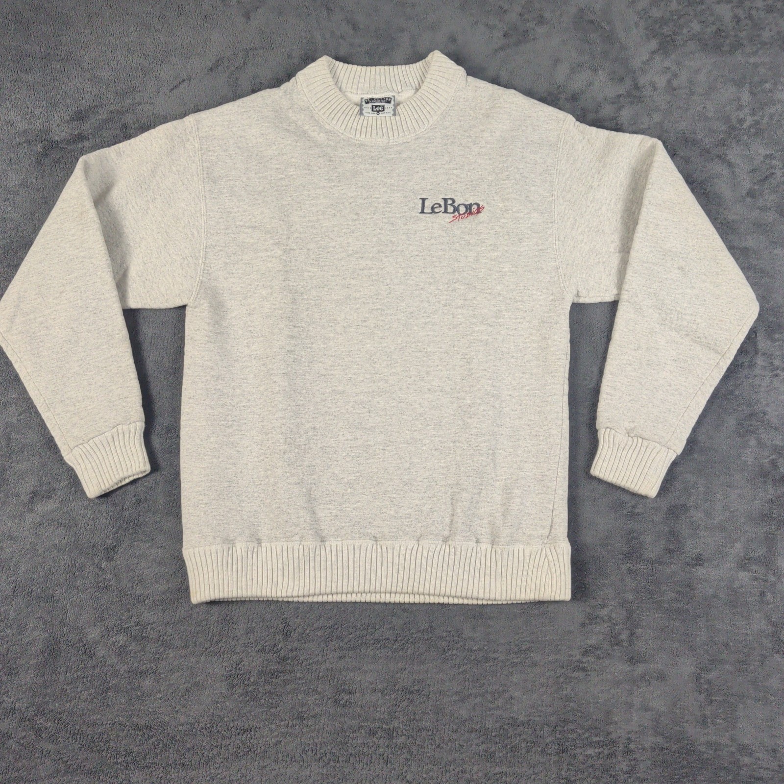 Vintage LEE Sweatshirt Mens Medium Gray Crewneck Y2K 90s Denim Jeans Western Vintage LEE Sweatshirt Mens Medium Gray Crewneck Y2K 90s Denim Jeans Western