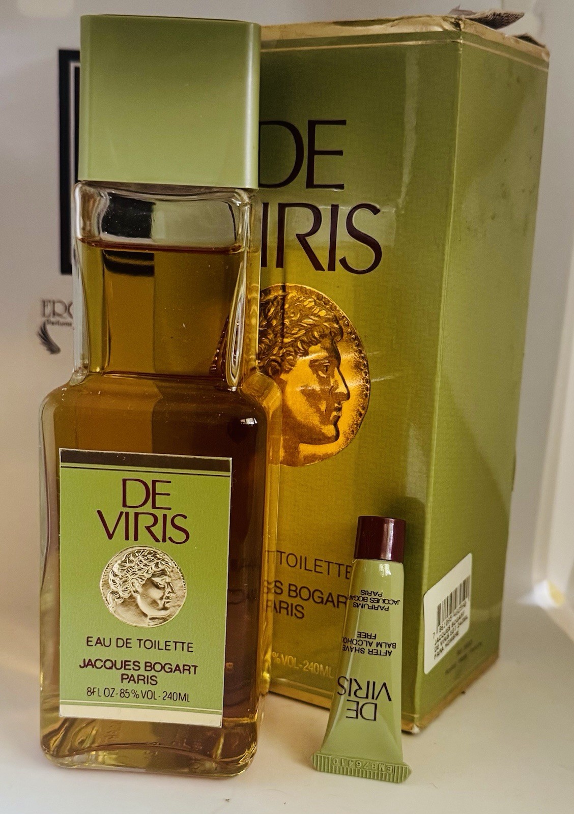 VINTAGE Jacques bogart De Viris Edt 8 oz / 240ml Splash For Men