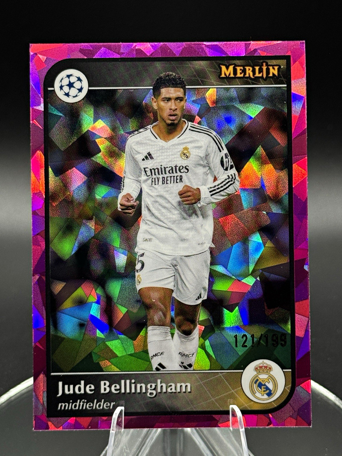2022-23 Topps Merlin Collections Jude Bellingham #5 Real Madrid Serial /199