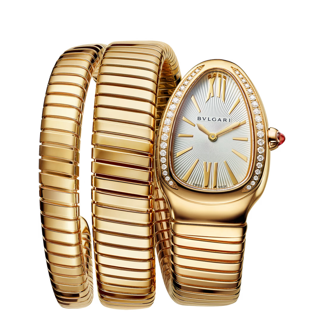 Bulgari - Serpenti Tubogas Watch in Rose Gold and Steel - Brand New 100%