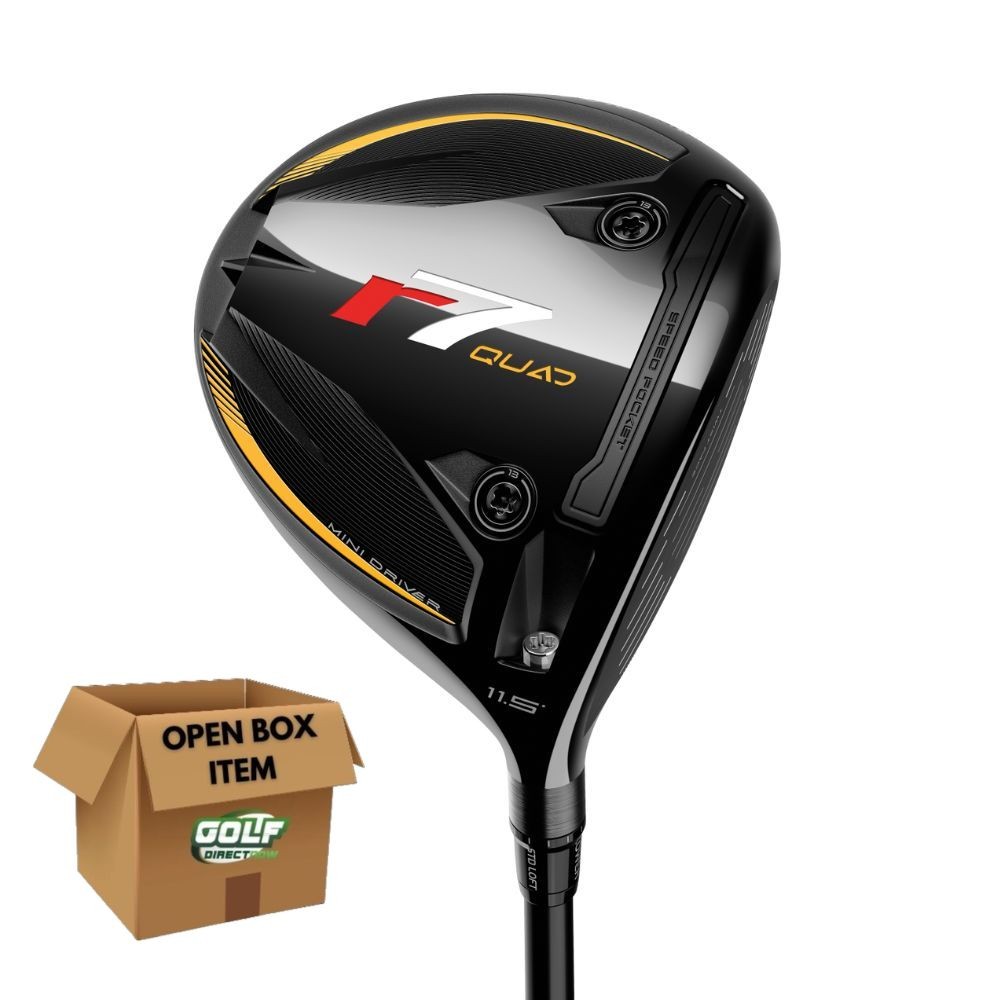 TaylorMade r7 Quad Mini Driver 15.5 Speeder MD Shaft Stiff Flex Right Hand