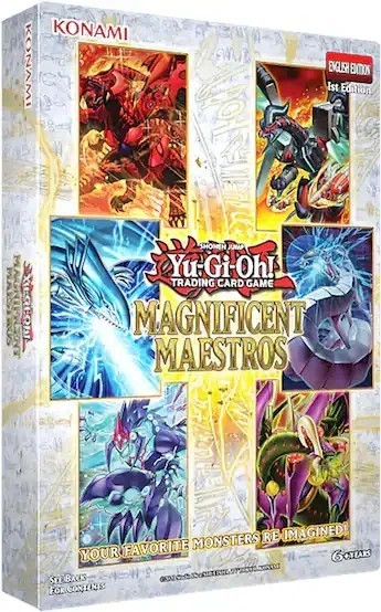 Ships 11/13 Mini Box Sealed English Magnificent Maestros Yugioh Preorder