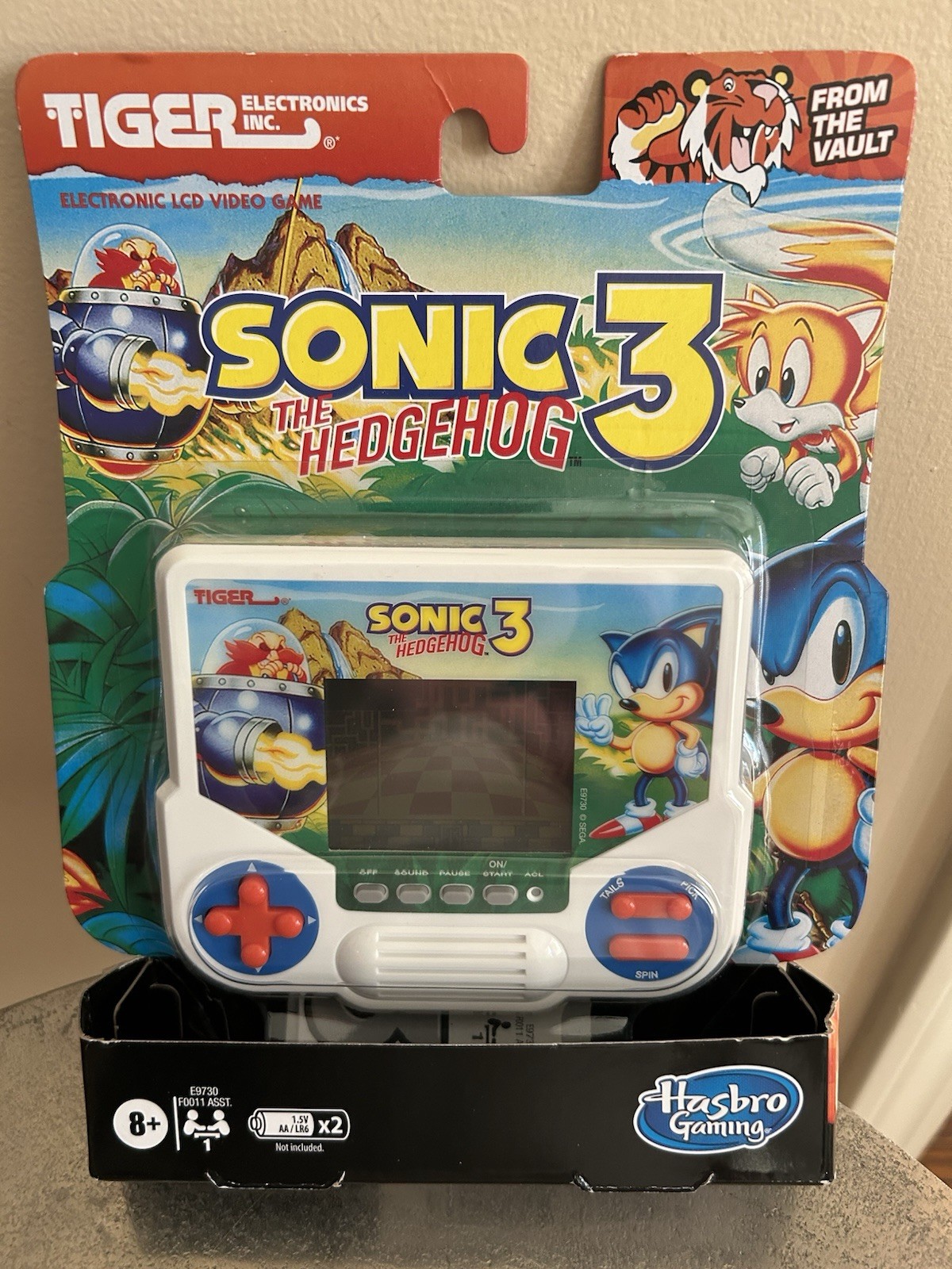 Hasbro Tiger Electronics Sonic the Hedgehog 3 Handheld LCD Game 2020 - NEW