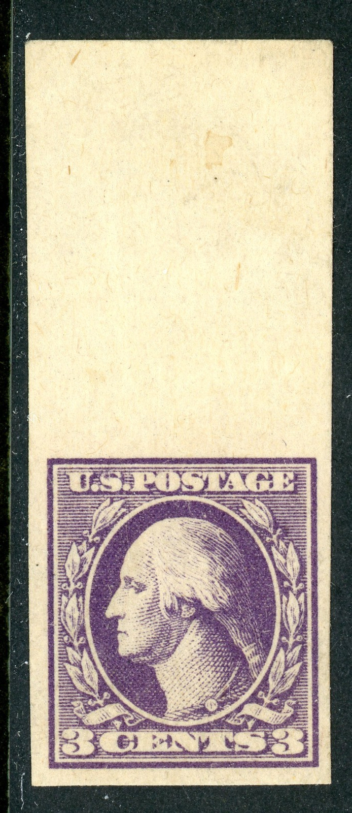 USA 1919 Washington 1¢ Violet Type IV Imperf Offset Scott #535 Mint F783 USA 1919 Washington 1¢ Violet Type IV Imperf Offset Scott #535 Mint F783