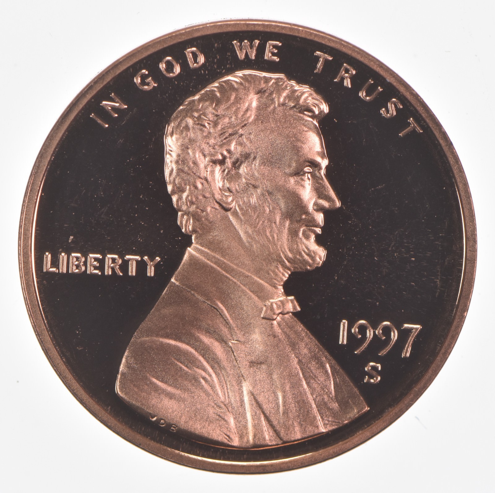 1997-S Lincoln Memorial Cent Proof