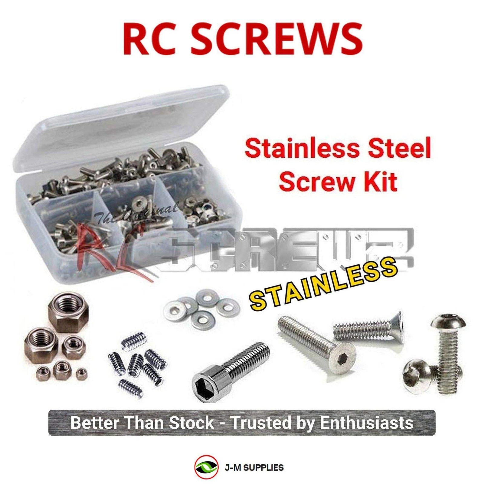 RCScrewZ Stainless Screw Kit los157 for Losi 5IVE-TE 3.0 1/5 (LOS05022) | SET