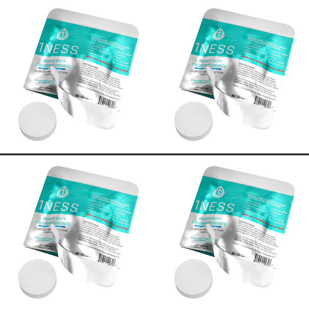 Professional Premium Extra Strength Odor Remover Tablet  (20g 4pk)