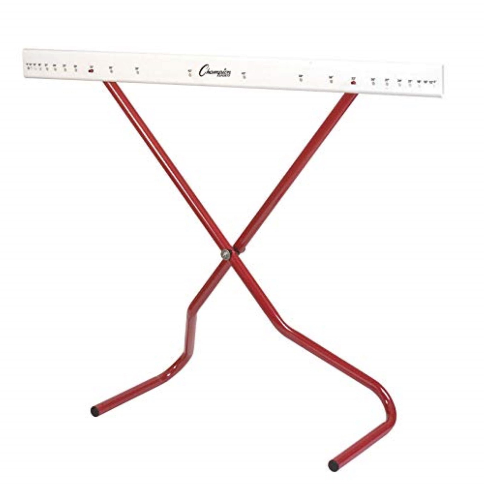 Champion Sports Adjustable Height Training Hurdle, Red - Agility, Speed, Cord. Champion Sports Adjustable Height Training Hurdle, Red - Agility, Speed, Cord.