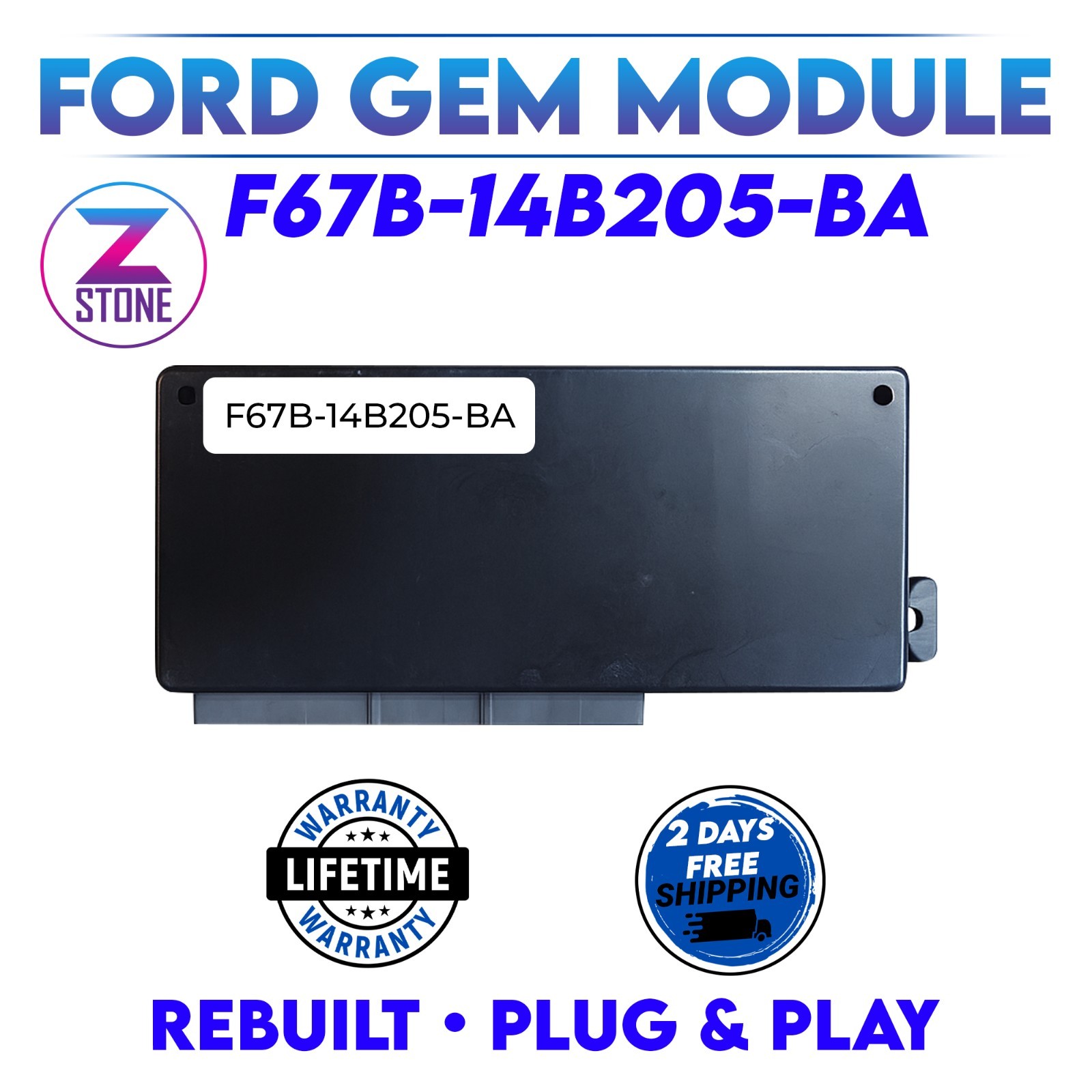 Rebuilt Ford Explorer OEM Multifunction Module F67B-14B205-BA Rebuilt Ford Explorer OEM Multifunction Module F67B-14B205-BA