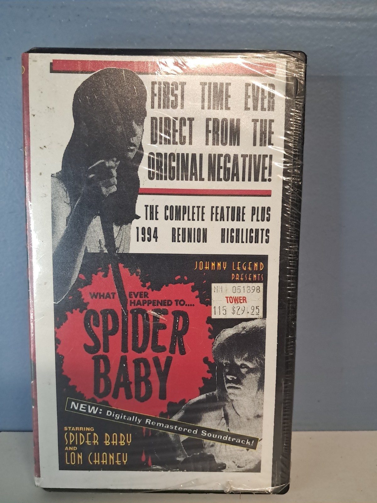Whatever Happened To Spider Baby VHS Special Collector Edition Sealed